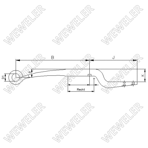 Fjær BPW 1 Lag
