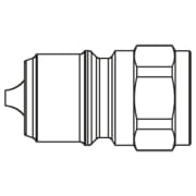 Hurtigkobling eliminator - han 1½" - Tema T-serie