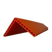 KANTBESTYTTELSE 190x190x19x6000 PLAST ORANGE