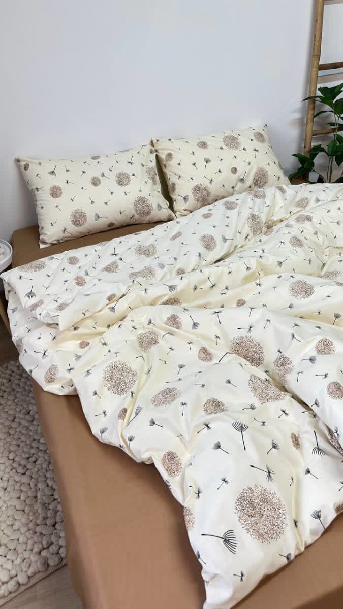 Бязь Голд Люкс — Цвіт кульбаби, комплект постільної білизни