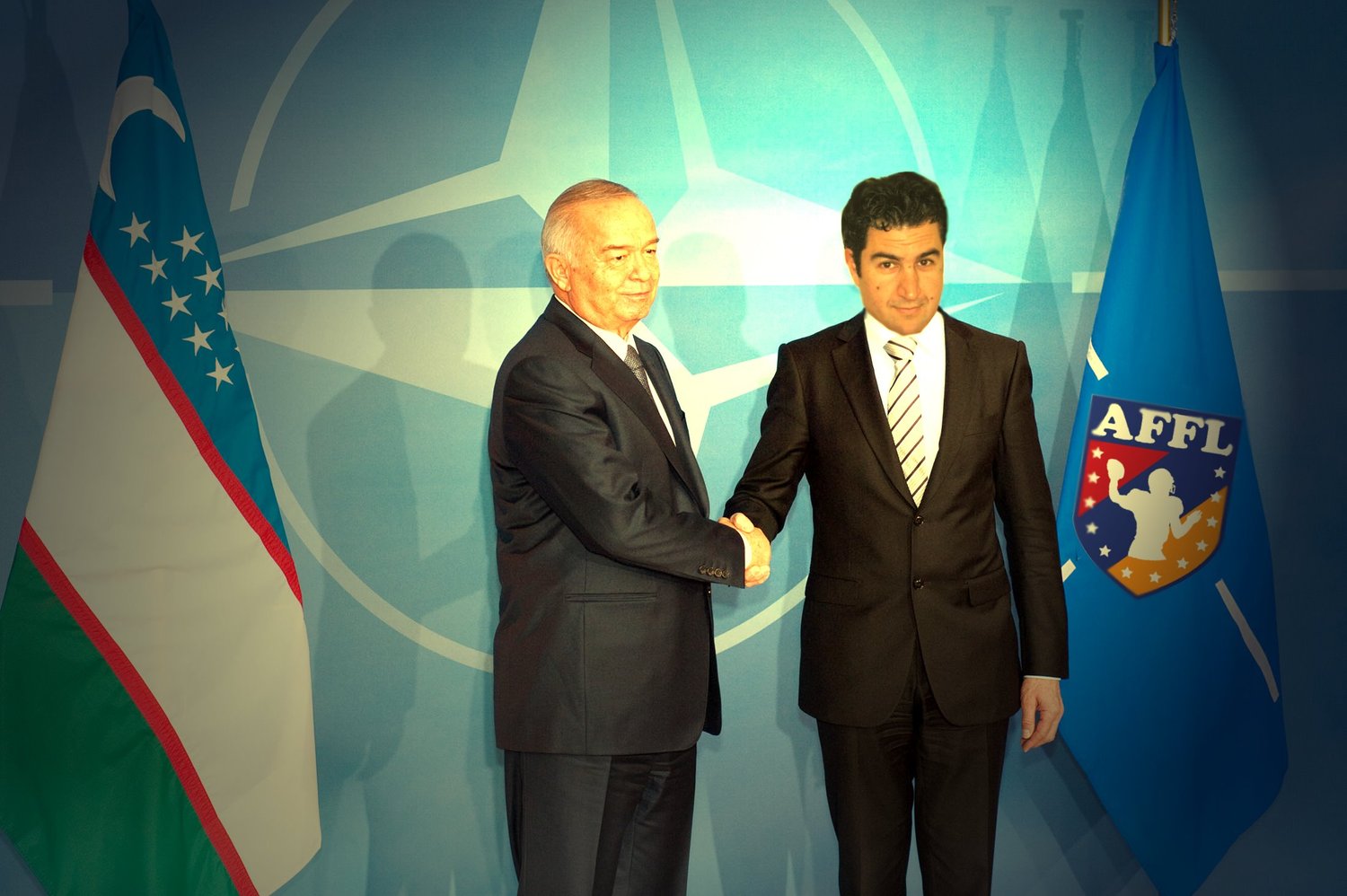 AFFL Commissioner Meets with Uzbekistan President Islam Karimov for Possible Expansion