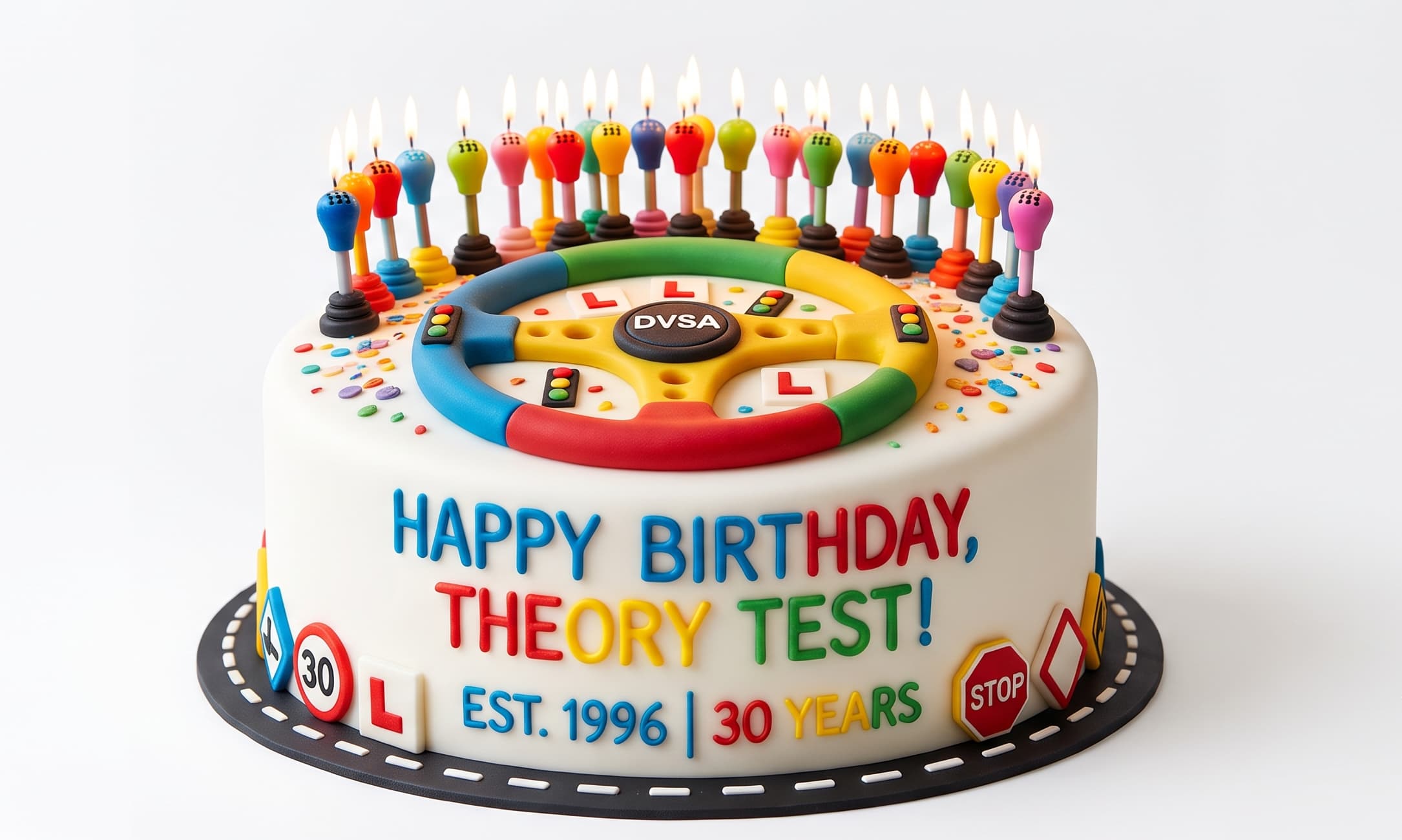 Happy Birthday! Celebrating 30 Years of the Theory Test