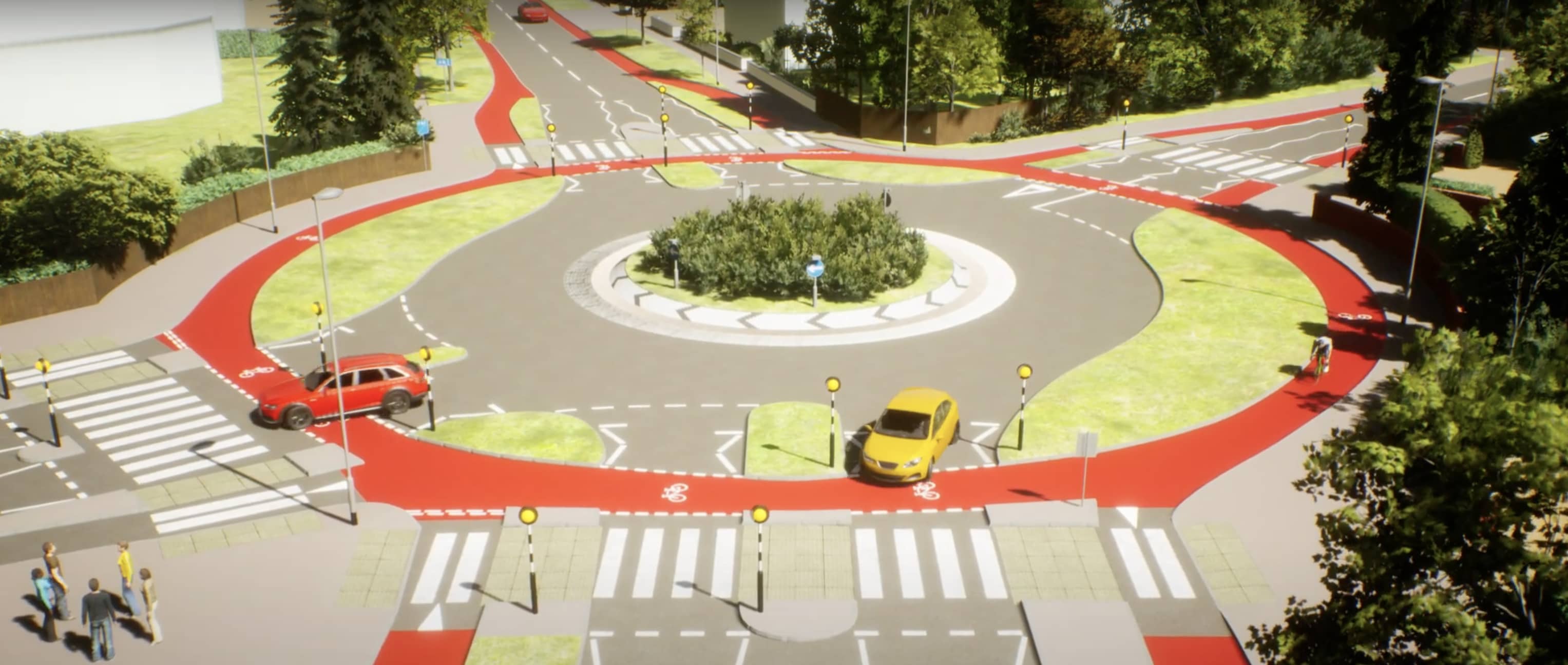 How to Use the UK's First Ever Dutch-Style Roundabout