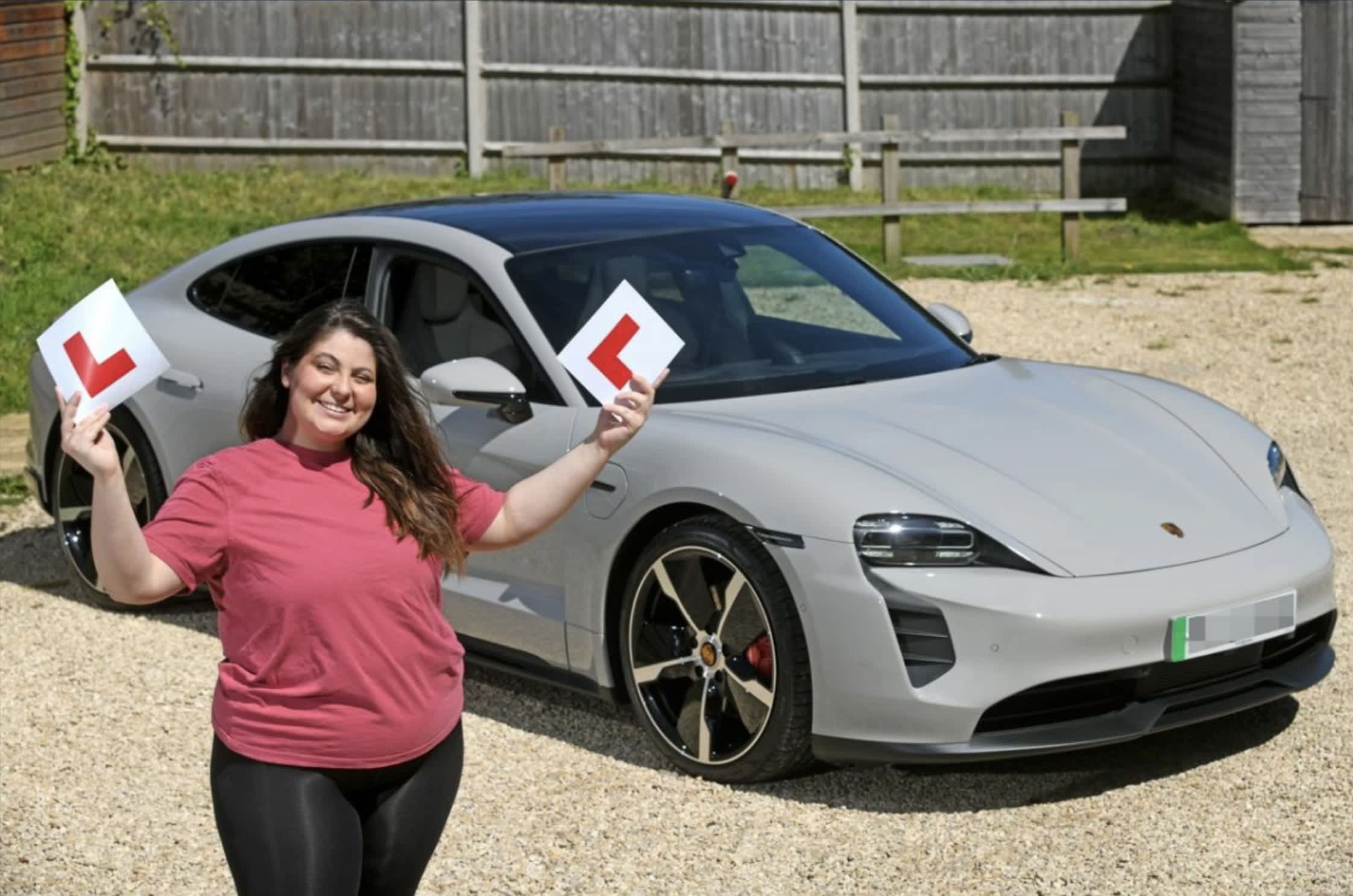 Lucky Learner Driver Wins a Porsche Worth Over £100k