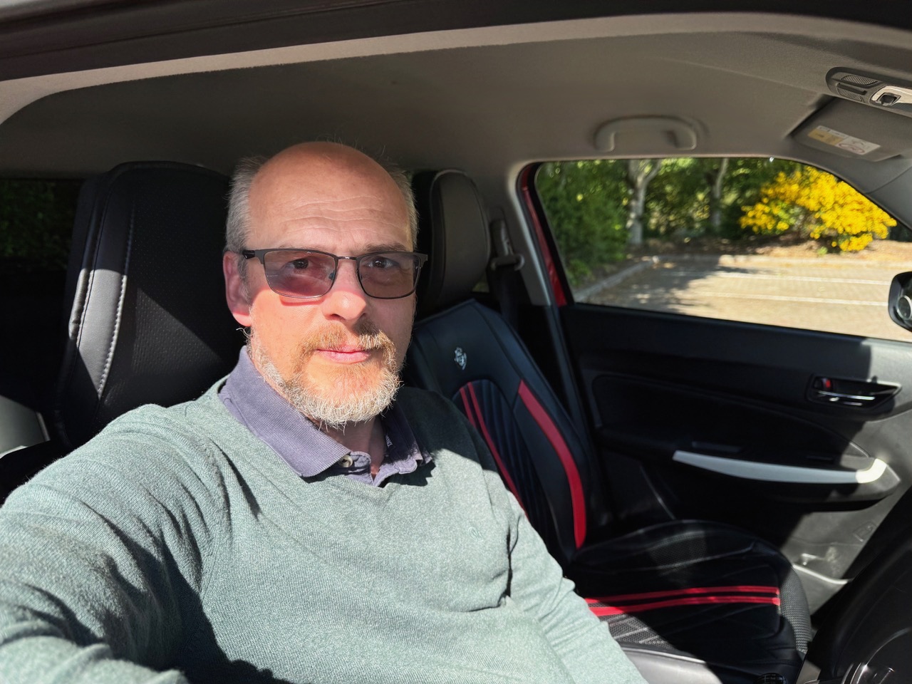 Picture of driving instructor, Iain Gray