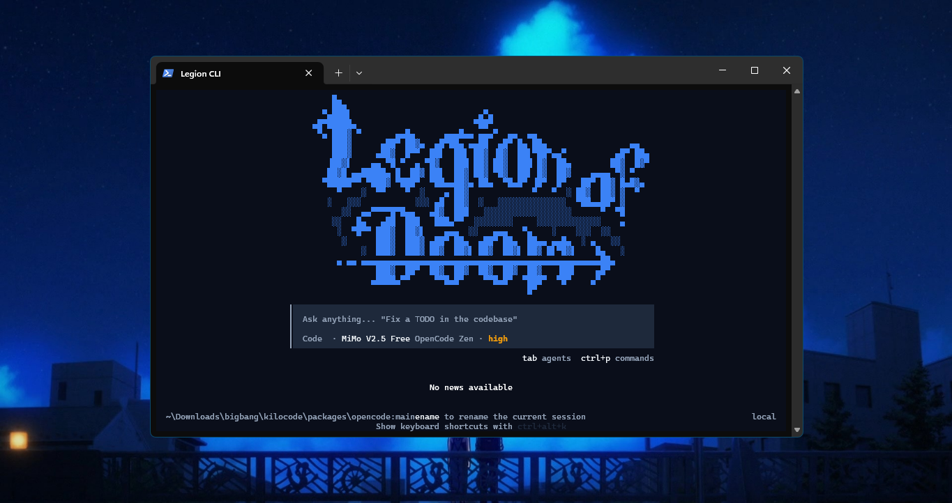 Legion CLI