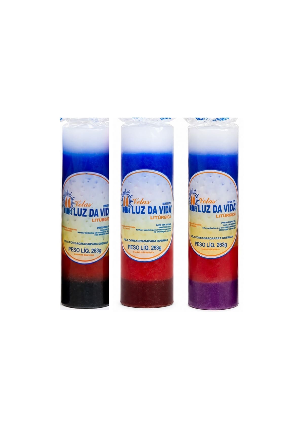 Velas 7 dias 7 linhas 263g
