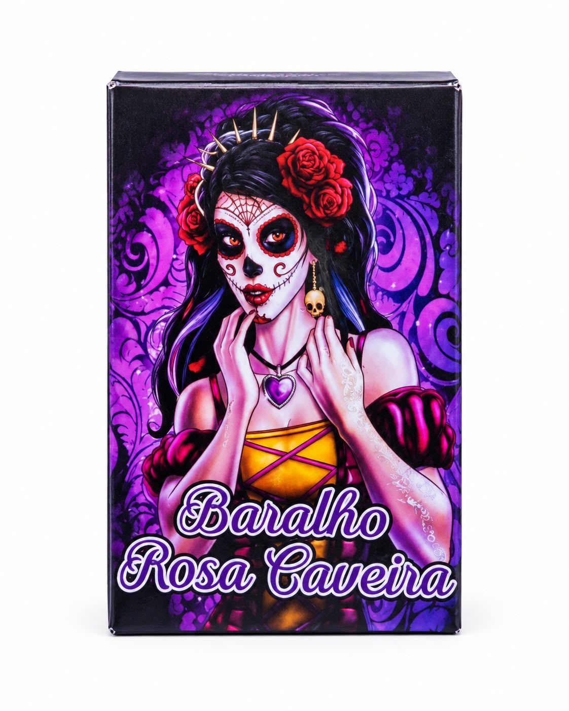 Baralho Rosa Caveira