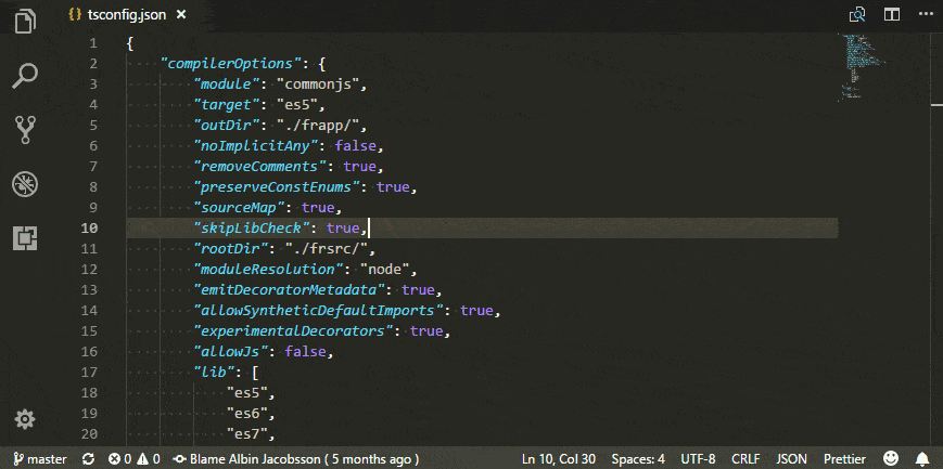 Tối ưu Visual Studio Code Phần 1 - 30 Extension VSCode tăng hiệu quả công việc 45 Git Blame Extension