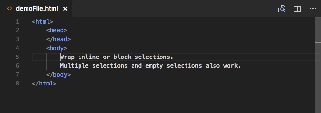 Tối ưu Visual Studio Code Phần 1 - 30 Extension VSCode tăng hiệu quả công việc 47 htmltagwrap extension