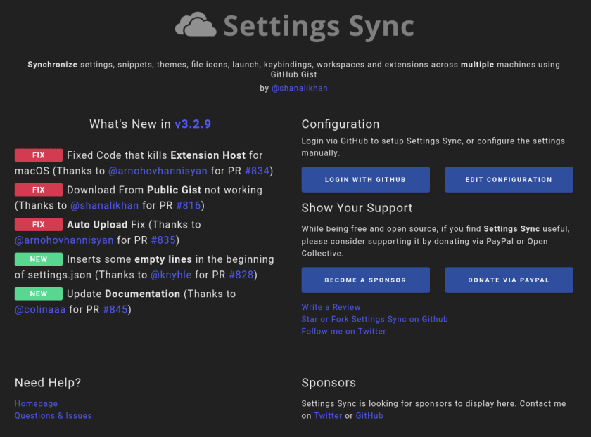 Tối ưu Visual Studio Code Phần 1 - 30 Extension VSCode tăng hiệu quả công việc 60 Setting Sync