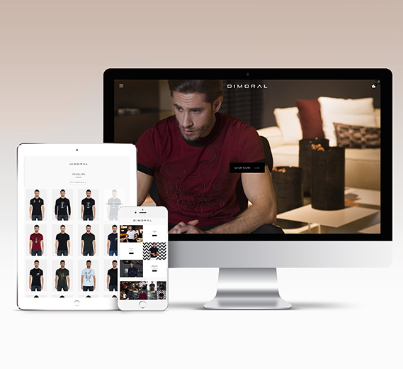 Dimoral men's fashion webshop