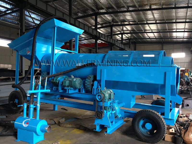 Trommel Scrubber Customized by Walker mining manufacturer walker