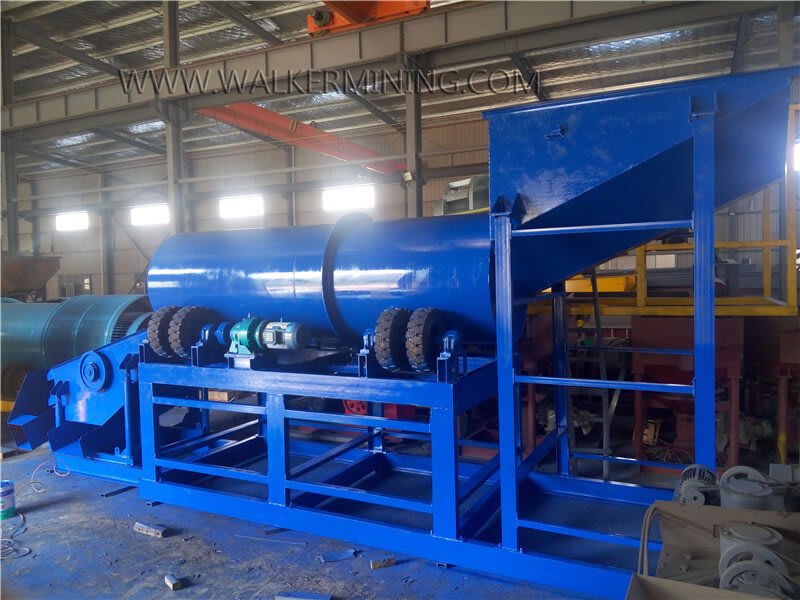 Trommel Scrubber Customized by Walker mining manufacturer walker