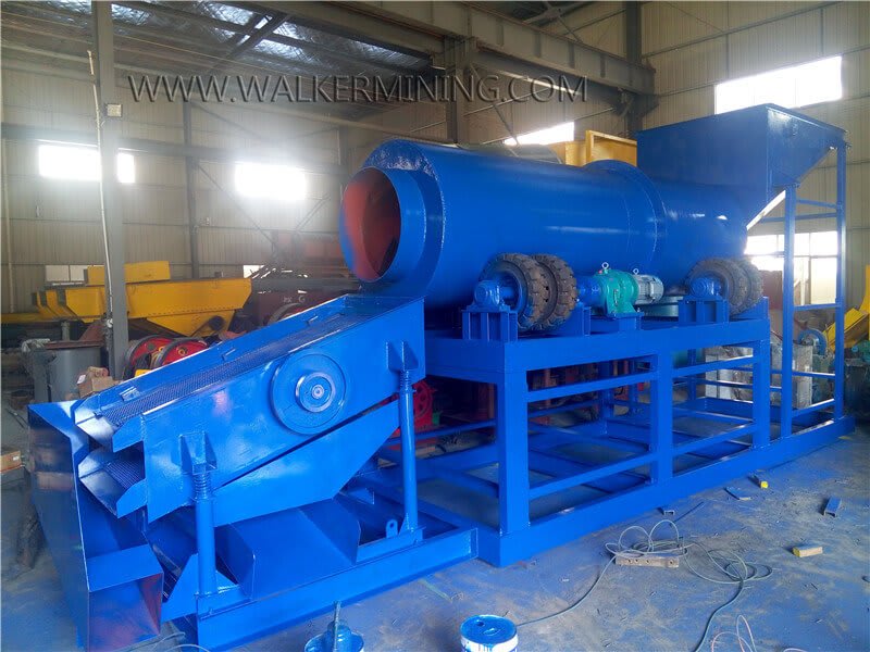 Trommel Scrubber Customized by Walker mining manufacturer walker