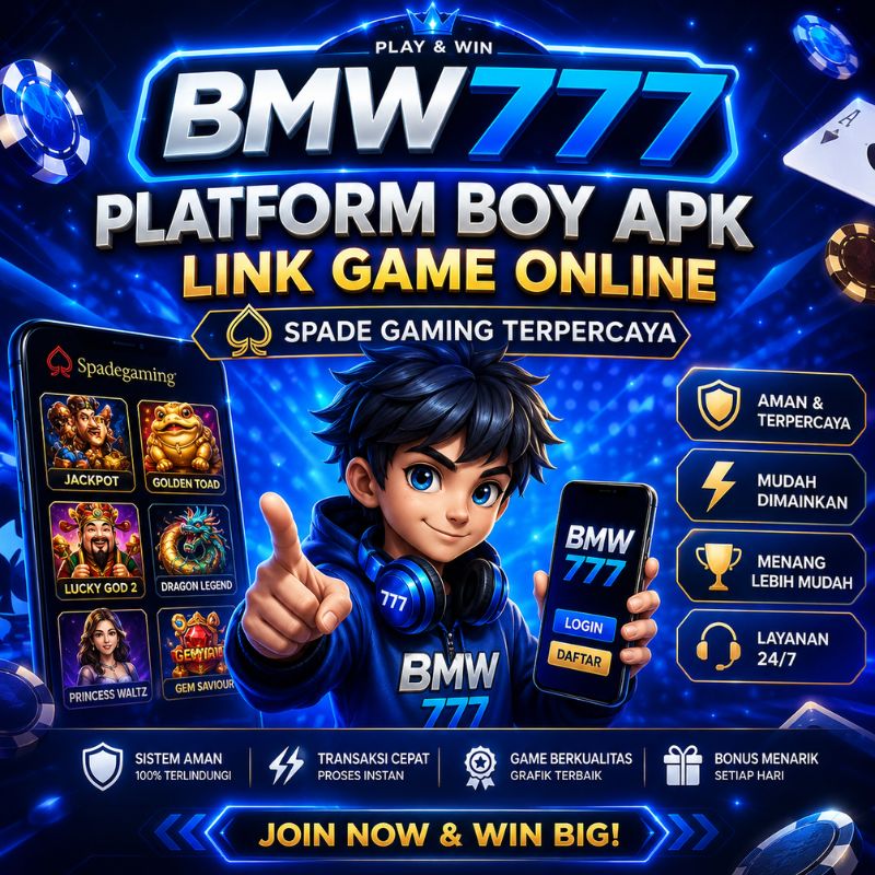BMW777: Platform Boy Apk Link Game Online Spade Gaming Terpercaya