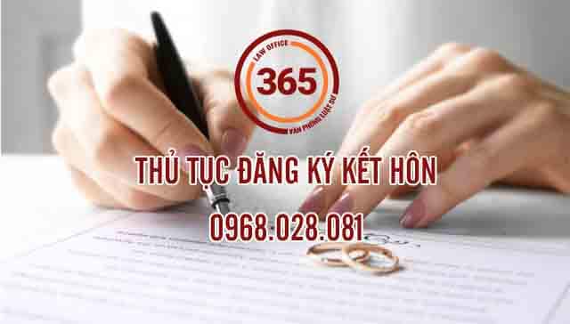 Thủ tục đăng ký kết hôn