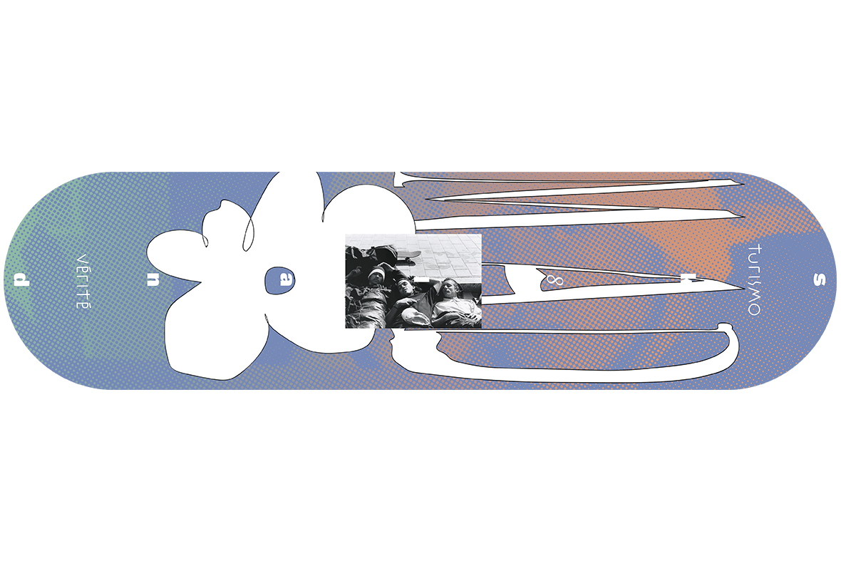 Skateboard design for Sk8land Madrid 2020