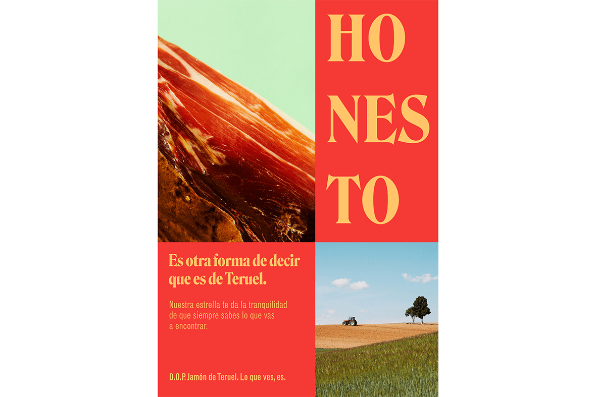 D.O.P. Jamón de Teruel art direction and graphic design turismo studio Madrid 2021