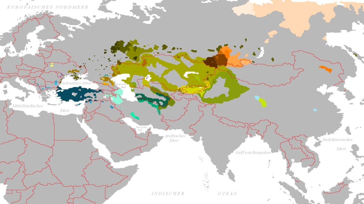 Тюркские народы территории