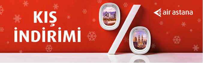 Air Astana Havayolları'ndan Kış İndirimini Kaçırmayın!