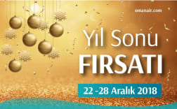 Oman Air ile İstanbul Kalkışlı Uçuşlarda 470 USD'den Başlayan İndirimli Fiyatlarla Uçma Fırsatını Kaçırma!