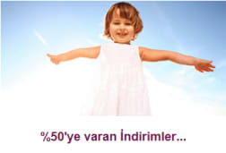 <p>%50'ye varan İndirim Fırsatını Kaçırmayın!</p>
