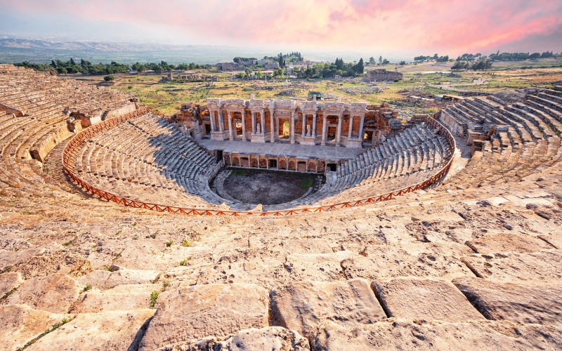 Hierapolis Antik Kenti Denizli'de gezilecek yerler