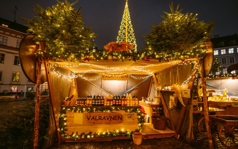 Kopenhag Noel pazarı