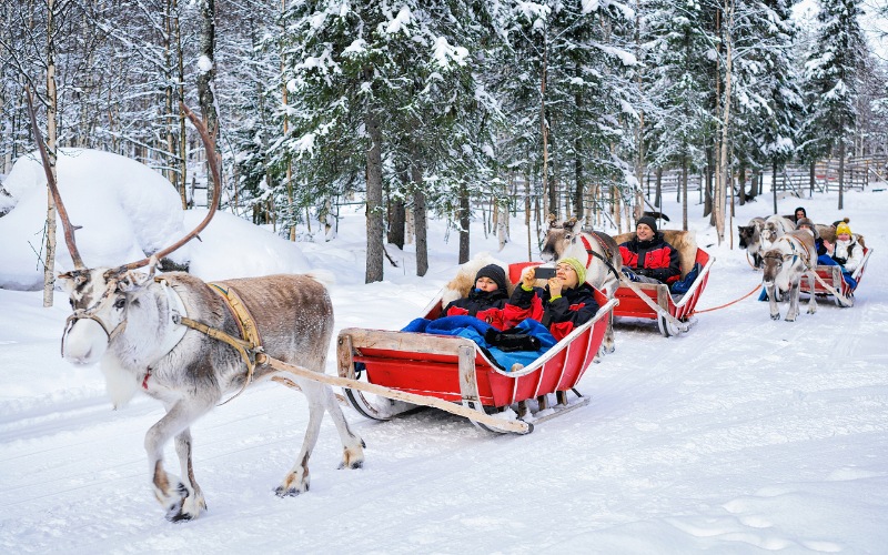 Rovaniemi yılbaşında gidilecek yerler