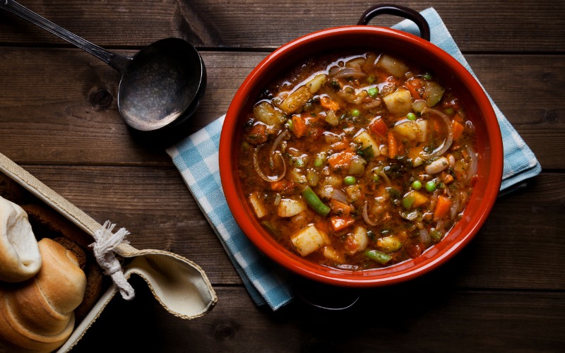 İtalyan yemekleri minestrone