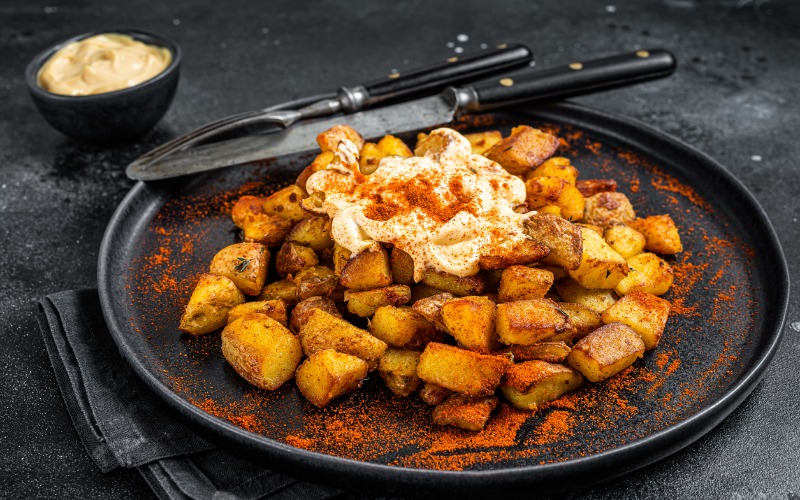 Cómo hacer salsa para las patatas bravas