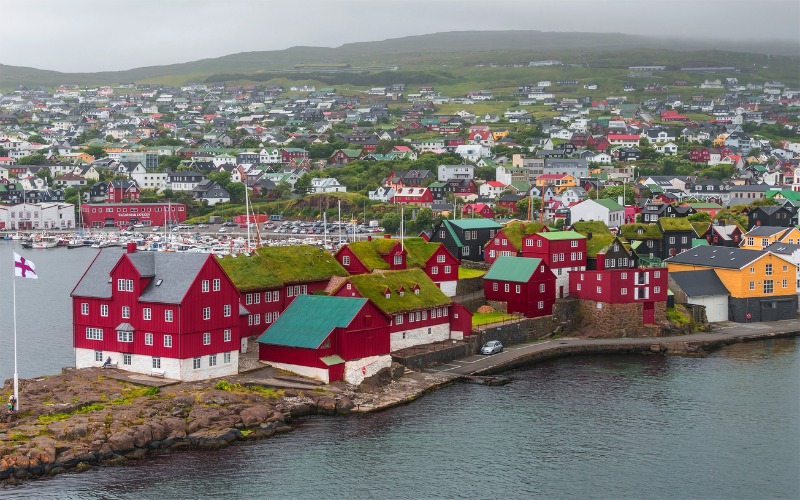 Faroe Adaları Gezilecek Yerler Tórshavn