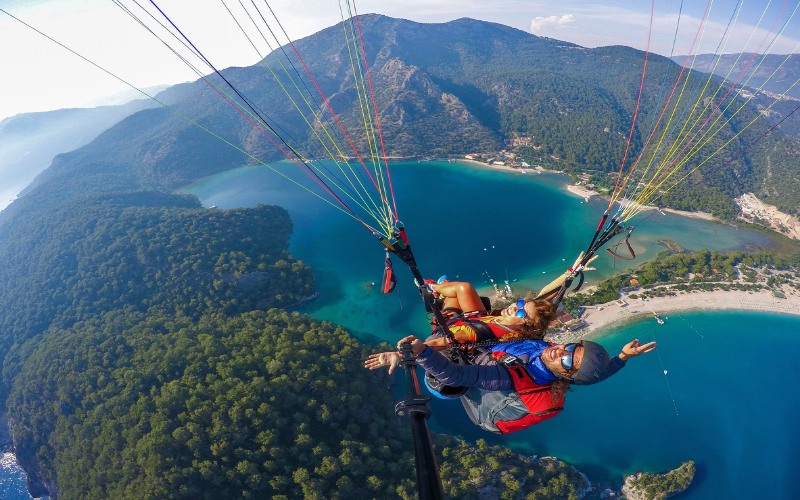 Spor Turizmi yamaç paraşütü