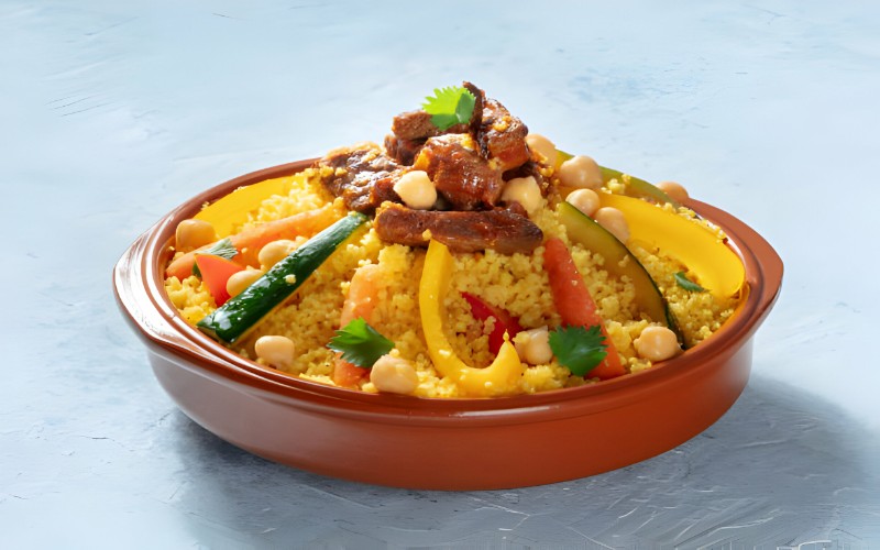 Tunus'ta Ne Yenir couscous