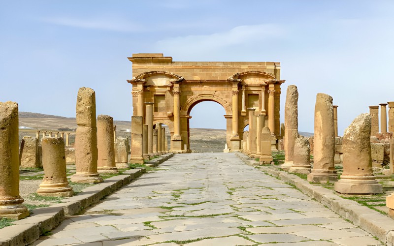 Cezayir Gezilecek Yerler timgad