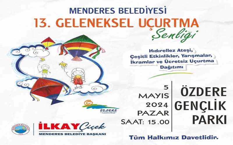 Menderes Belediyesi Geleneksel Uçurtma Şenliği