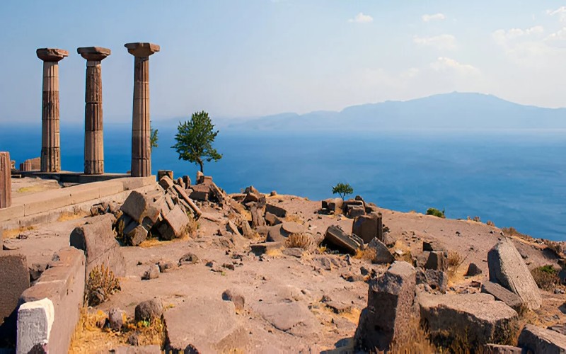 Midilli Adası Gezilecek Yerler