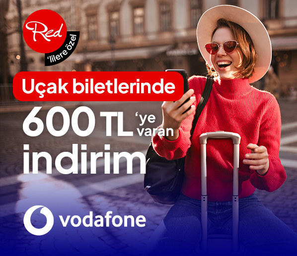 Vodafone Red'lilere Özel 600 TL İndirim