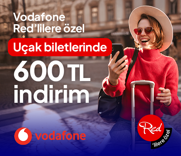 Vodafone Red'lilere Özel 600 TL İndirim
