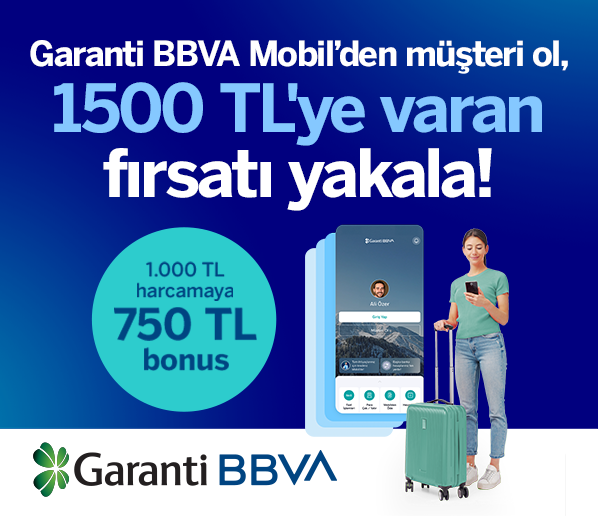 Garanti BBVA’lı Ol, Turna’da 1.500 TL’ye Varan Fırsatları Yakala