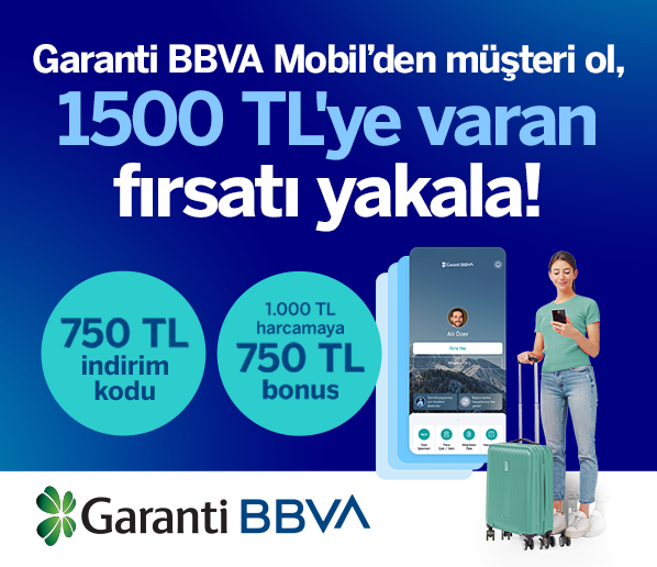 Mobil’den Garanti BBVA’lı Ol, Turna’da 1.500 TL’ye Varan Fırsatları Yakala