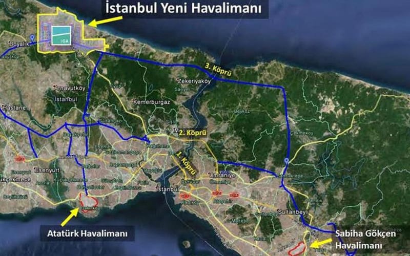 Istanbul Havalimani Nerede Nasil Gidilir Turna Com