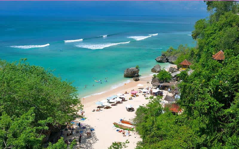 Bali plajları Padang Padang