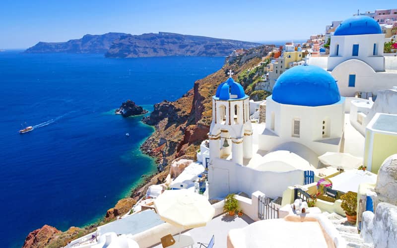 Santorini/Yunanistan Ağustos ayında gezilecek yerler