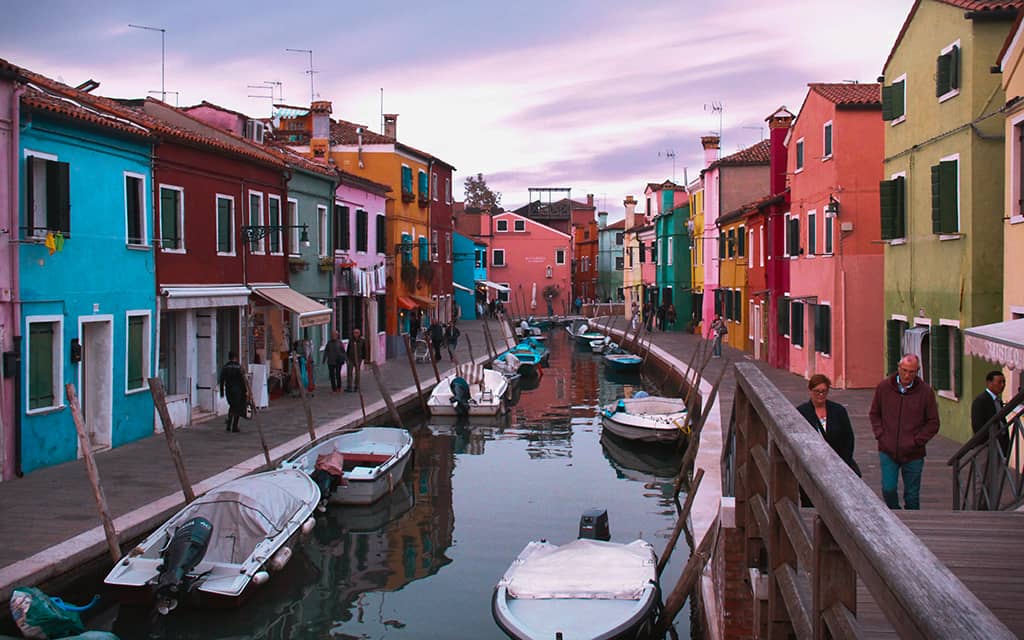 Burano, İtalya