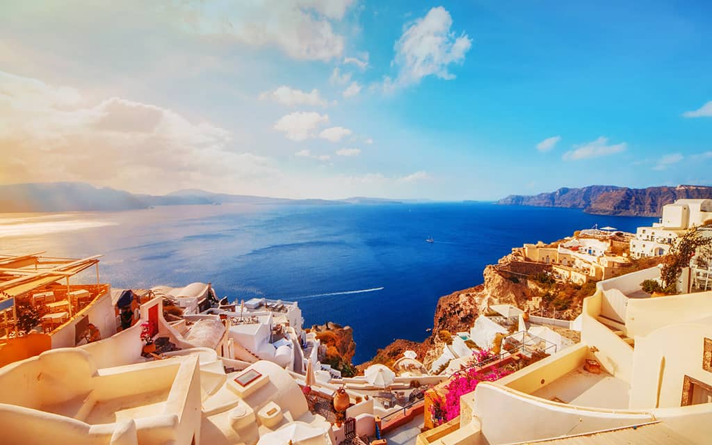 Oia Köyü, Yunanistan