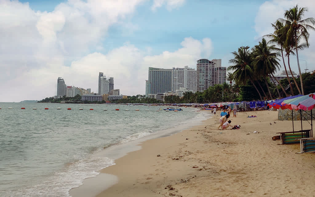 jomtien beach pattaya tayland