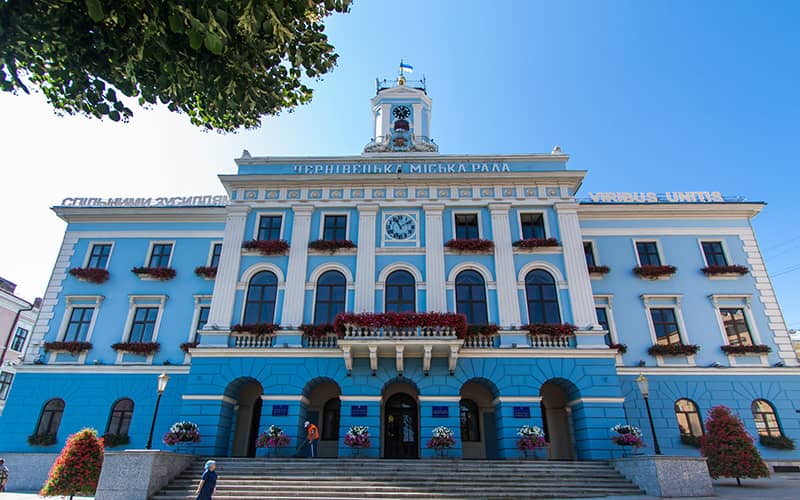 Chernivtsi nerede