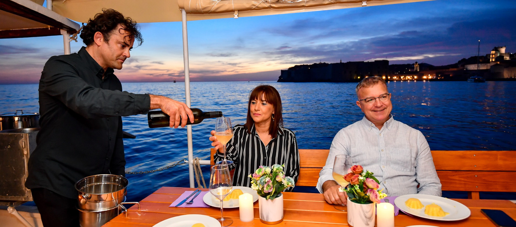 Dinner Cruise around Dubrovnik Old Town